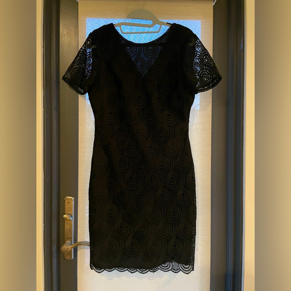 Beautiful Black Lace Reiss Dress